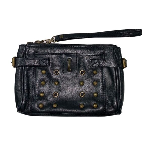 Arden B || Black Wristlet - Picture 1 of 4